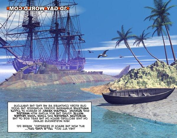 16P Perverted Captain Nemo 3D gay comics male anime fetish uniform
