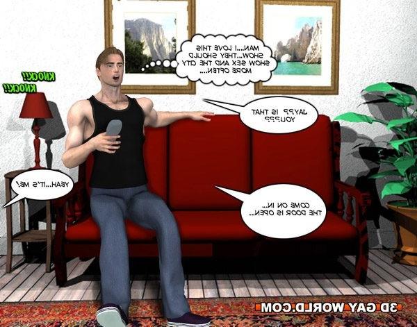 16P 3D gay family xxx comics male anime cartoons about hairy huge