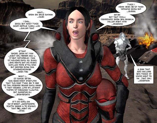 16P Attack of machine dicks 3D xxx comics cartoon pussy hentai BDSM