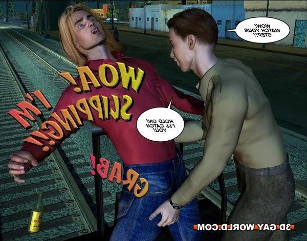 17P College boys romance 3D gay comics gay hentai xxx cartoons story