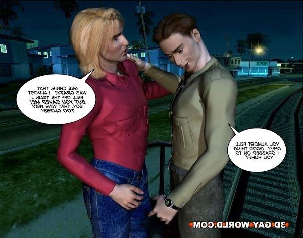 17P College boys romance 3D gay comics gay hentai xxx cartoons story