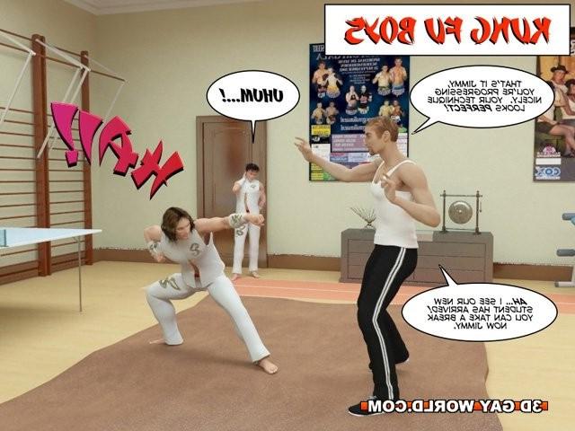 17P Kung fu boys 3D gay comics gay hentai cartoons gay twink sport