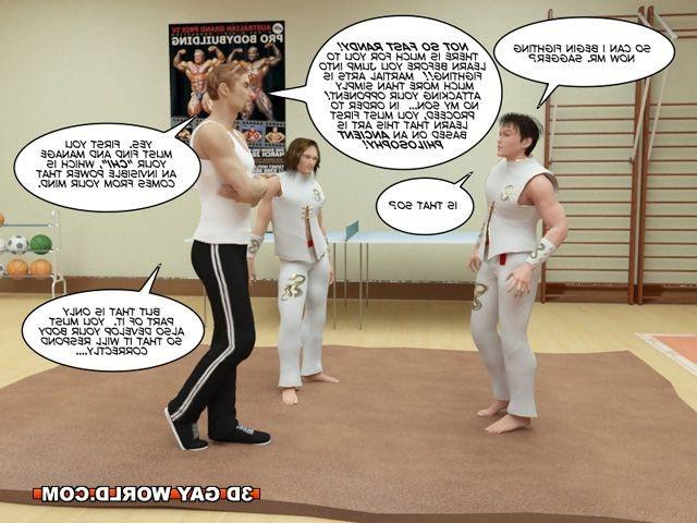 17P Kung fu boys 3D gay comics gay hentai cartoons gay twink sport