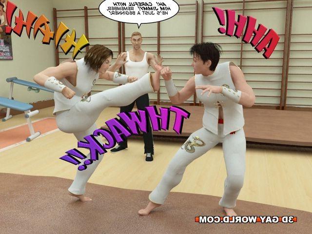 17P Kung fu boys 3D gay comics gay hentai cartoons gay twink sport
