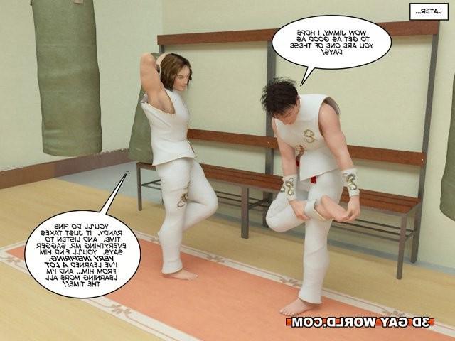 17P Kung fu boys 3D gay comics gay hentai cartoons gay twink sport