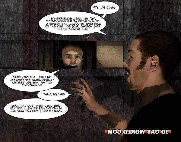 16P Gay bear bondage master 3D gay comics male hentai gay anime bdsm
