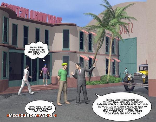 16P 3d gay world cartoon comics about anime gay hentai porn studio