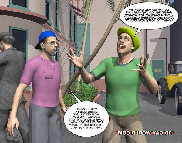 16P 3d gay world cartoon comics about anime gay hentai porn studio