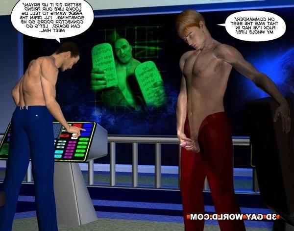 16P Gay cartoon orgy comics about hentai gay 3d anime hunks