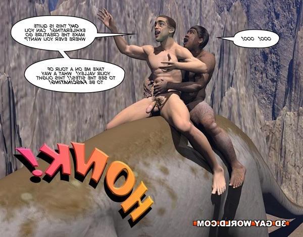 16P Gay cartoon hentai fantasy comics about gay anime hardcore