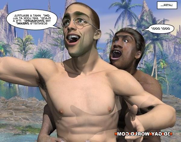 16P Gay cartoon hentai fantasy comics about gay anime hardcore