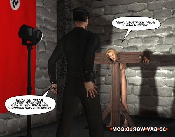16P 3D gay bdsm cartoon comics about young gay hentai anime twink