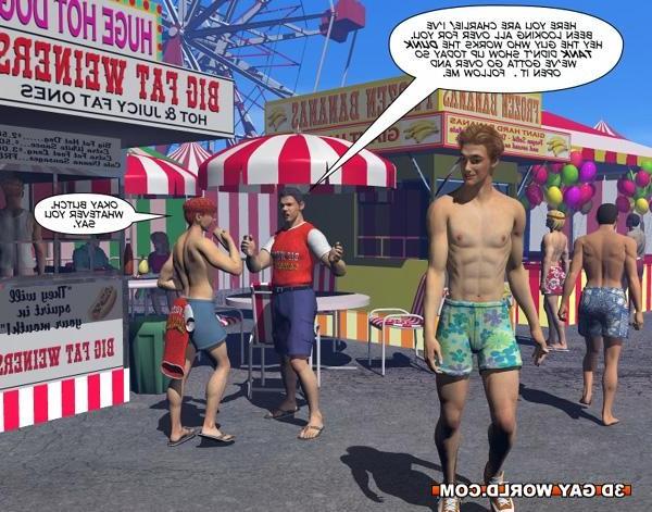 16P 3D gay anime comics about hentai gay cartoon hunks