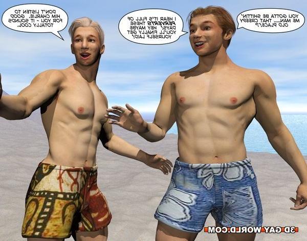 16P 3D gay anime comics about hentai gay cartoon hunks