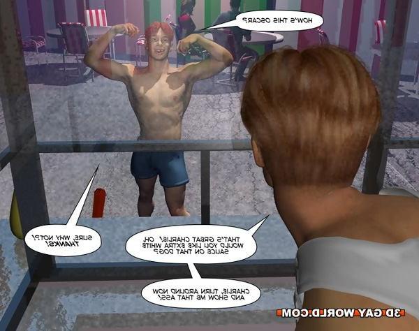 16P 3D gay anime comics about hentai gay cartoon hunks