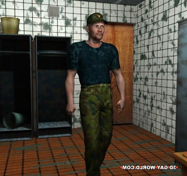 16P 3D gay cartoon military comics about gay hentai anime