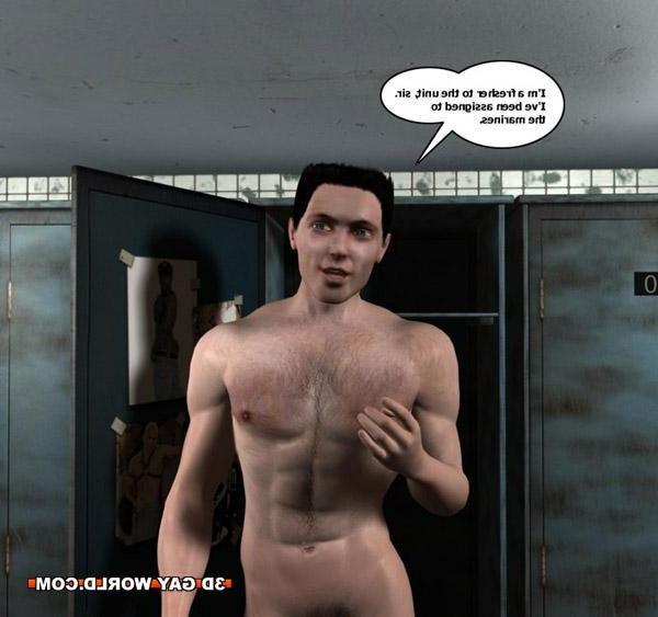 16P 3D gay cartoon military comics about gay hentai anime