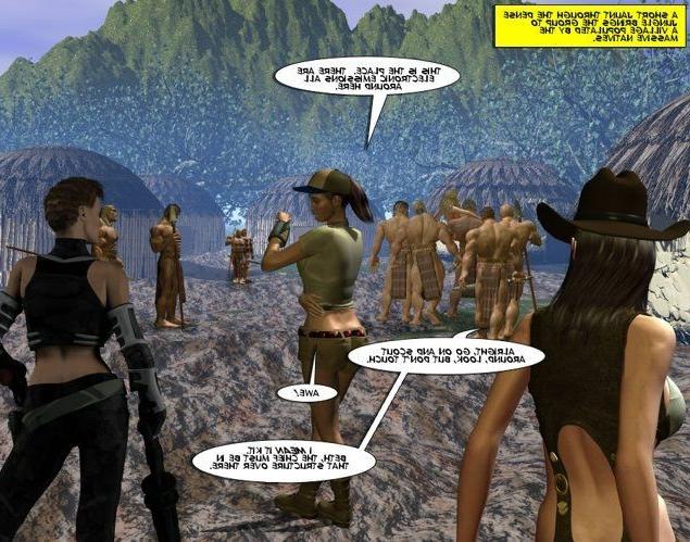 15P Huge cocks xxx cartoon gangbang 3D orgy comics anime