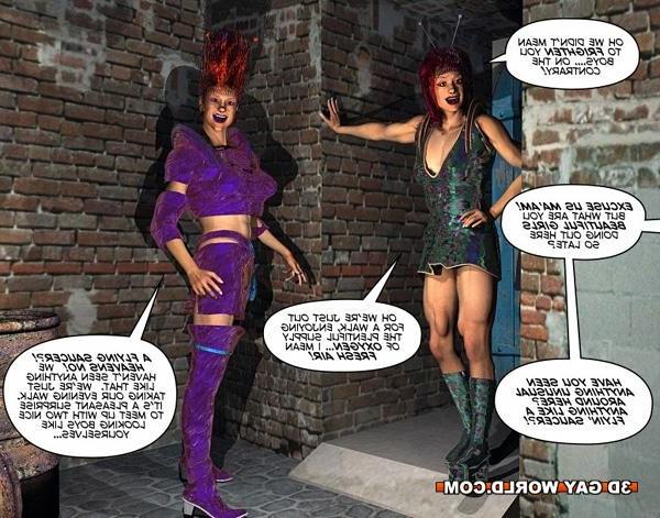 16P Drag queens cartoons gay anime shemale cartoon art