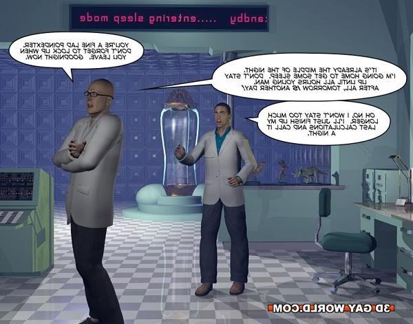 16P Cretaceous cock 3D gay cartoon anime gay hentai art