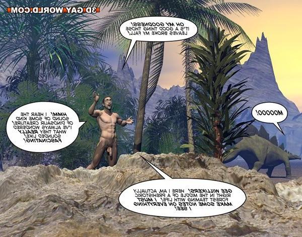 16P Cretaceous cock 3D gay cartoon anime gay hentai art
