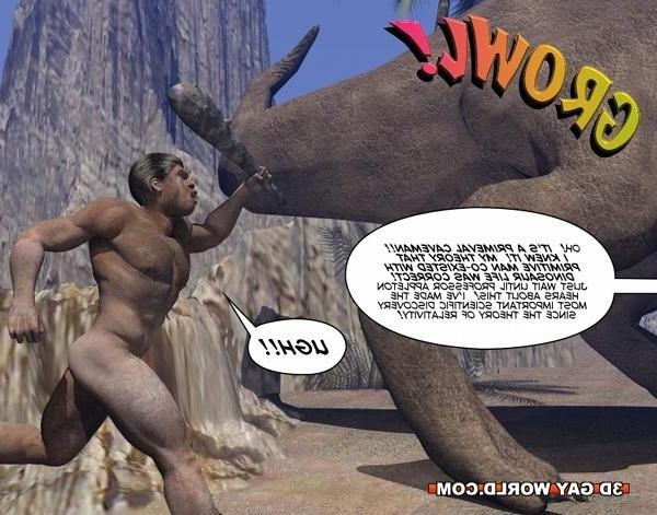 16P Cretaceous cock 3D gay cartoon anime gay hentai art