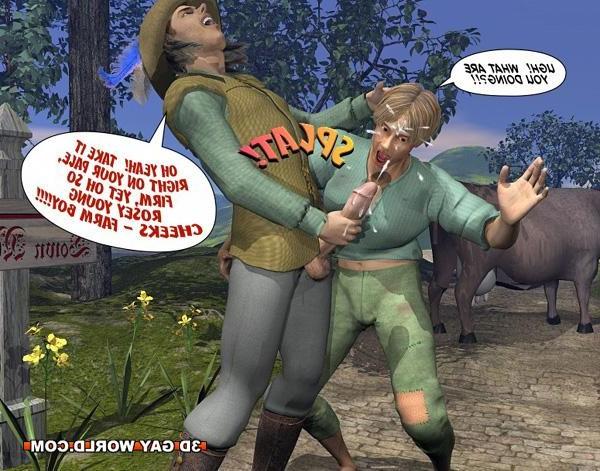 16P 3d gay cartoons