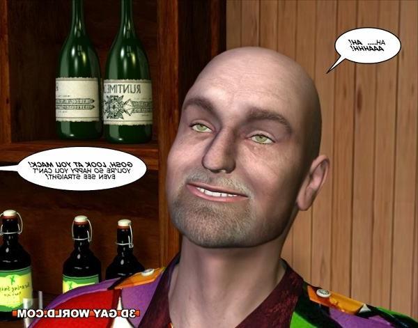 16P 3D gay comics