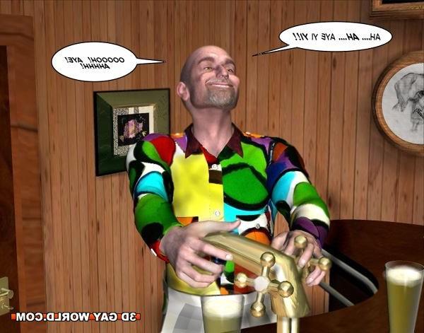 16P 3D gay comics