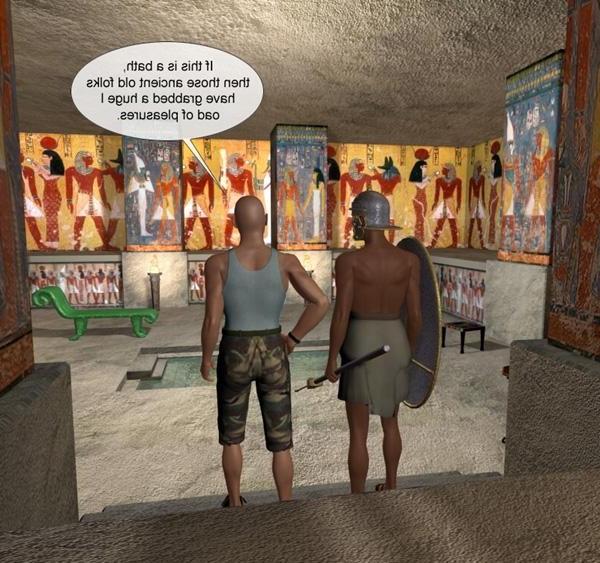 16P Gay 3D animation comics about bisexual men hardcore experiments