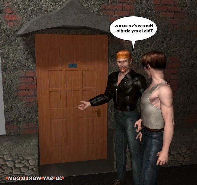 16P 3D Gay Comics