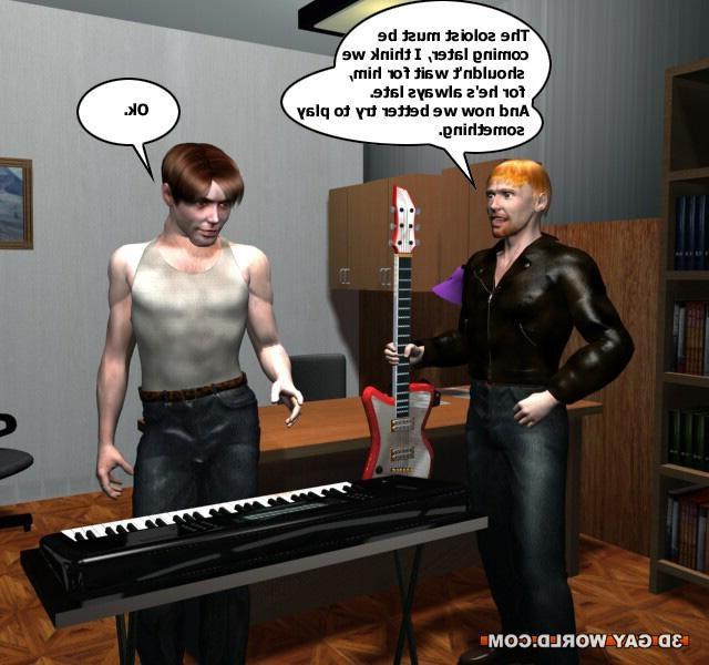 16P 3D Gay Comics