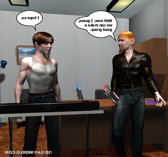 16P 3D Gay Comics
