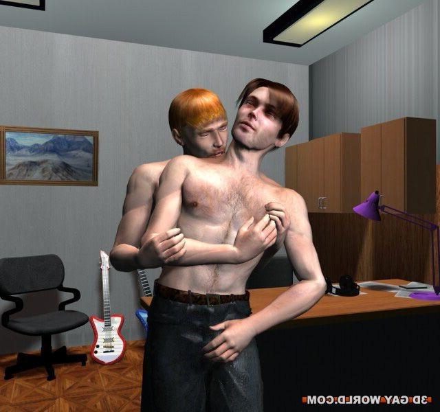 16P 3D Gay Comics