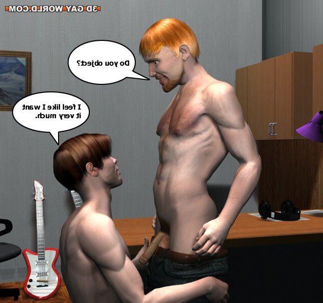 16P 3D Gay Comics
