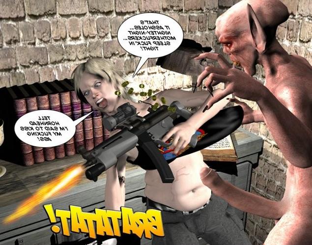 20P Attack of big cock demon 3D bdsm comics and anime hentai cartoon