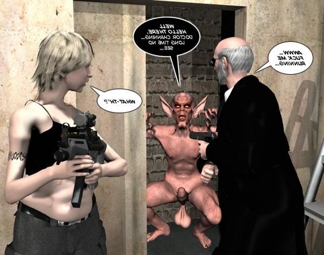 20P Attack of big cock demon 3D bdsm comics and anime hentai cartoon