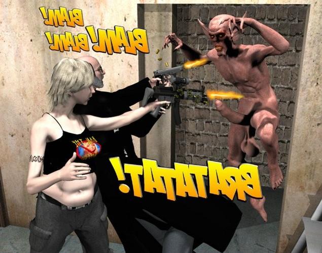 20P Attack of big cock demon 3D bdsm comics and anime hentai cartoon