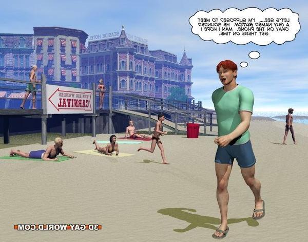 16P 3D Gay Comics