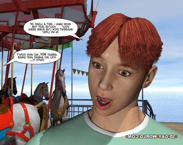 16P 3D Gay Comics