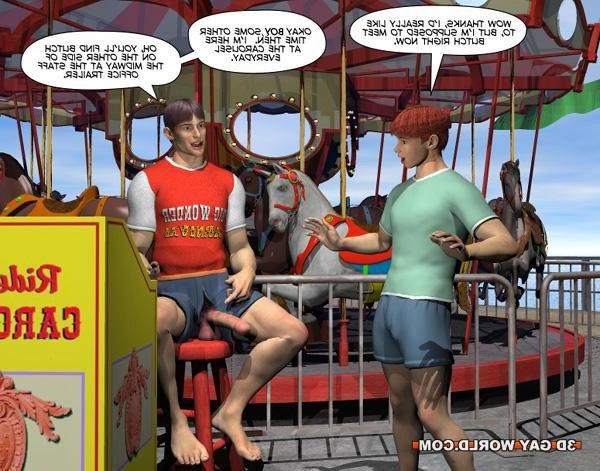 16P 3D Gay Comics