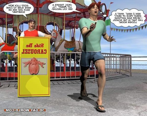 16P 3D Gay Comics