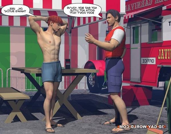16P 3D Gay Comics