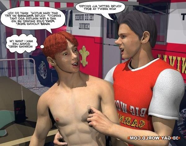 16P 3D Gay Comics