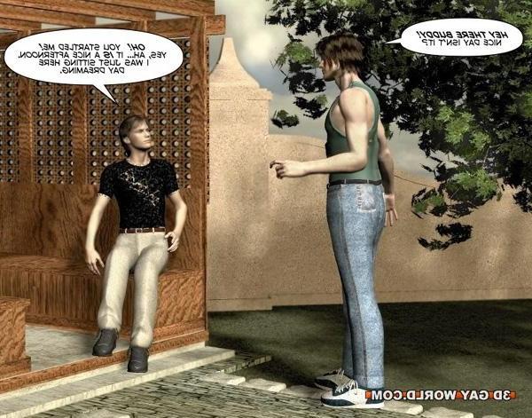 16P 3D Gay Comics