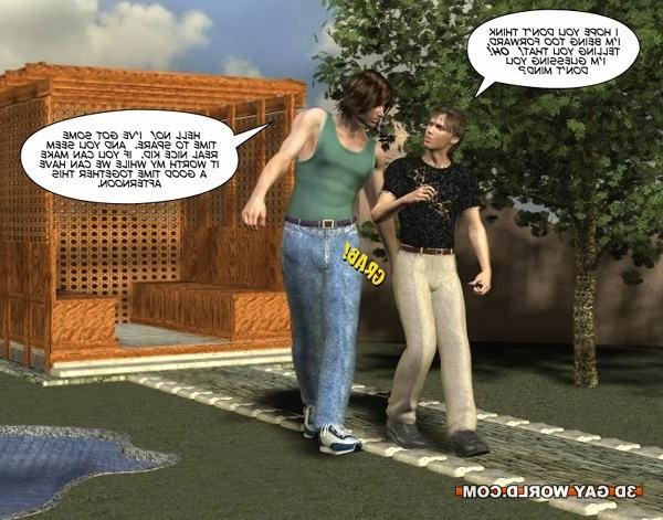 16P 3D Gay Comics