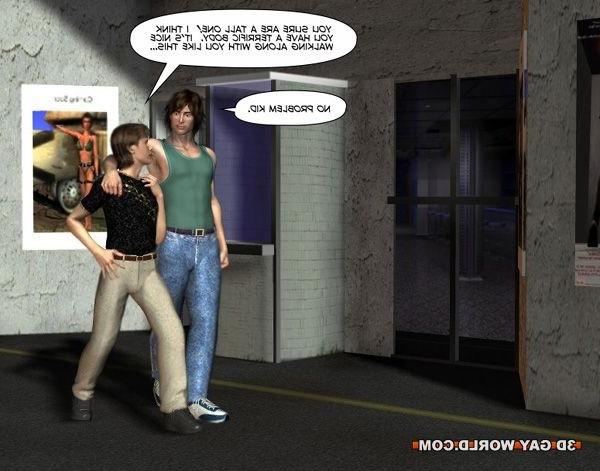 16P 3D Gay Comics