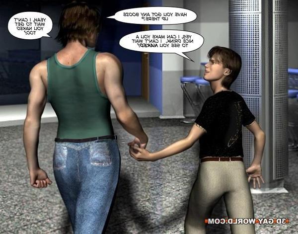 16P 3D Gay Comics