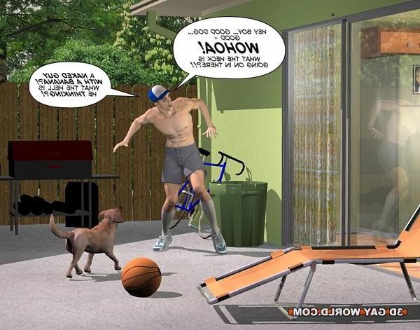 16P Nerdy frat-boy Joey's sexual awakening: 3D gay comic story