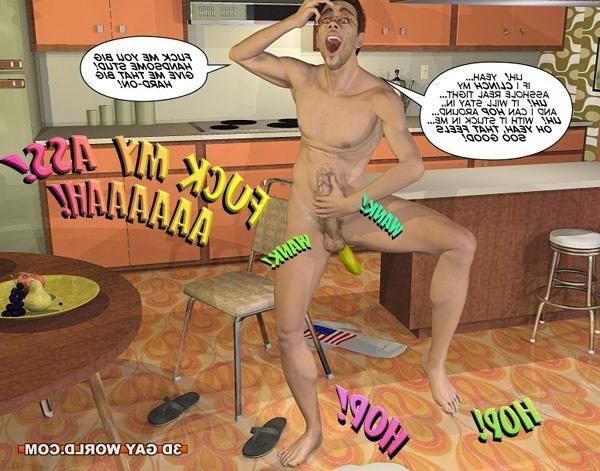 16P Nerdy frat-boy Joey's sexual awakening: 3D gay comic story